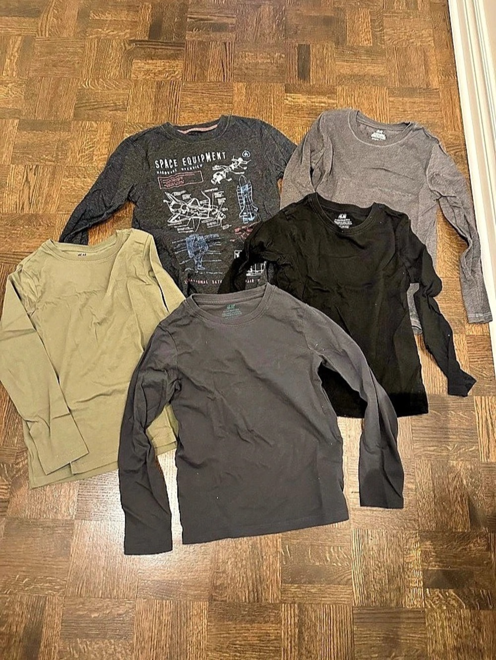 Mixed Clothing Lot in Black & Gray